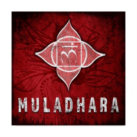 Lightboxjournal 'Yoga Symbol Muladhara' Canvas Art,35x35